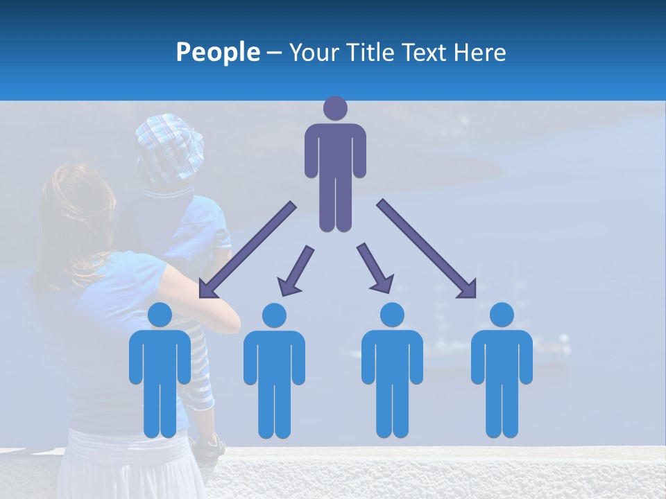 Wellness Old Woman PowerPoint Template