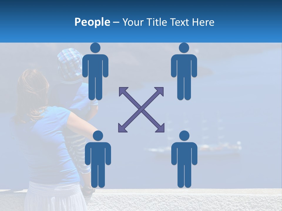 Wellness Old Woman PowerPoint Template