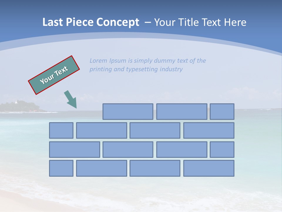 Beach Coast Mother PowerPoint Template