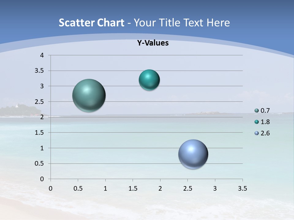 Beach Coast Mother PowerPoint Template