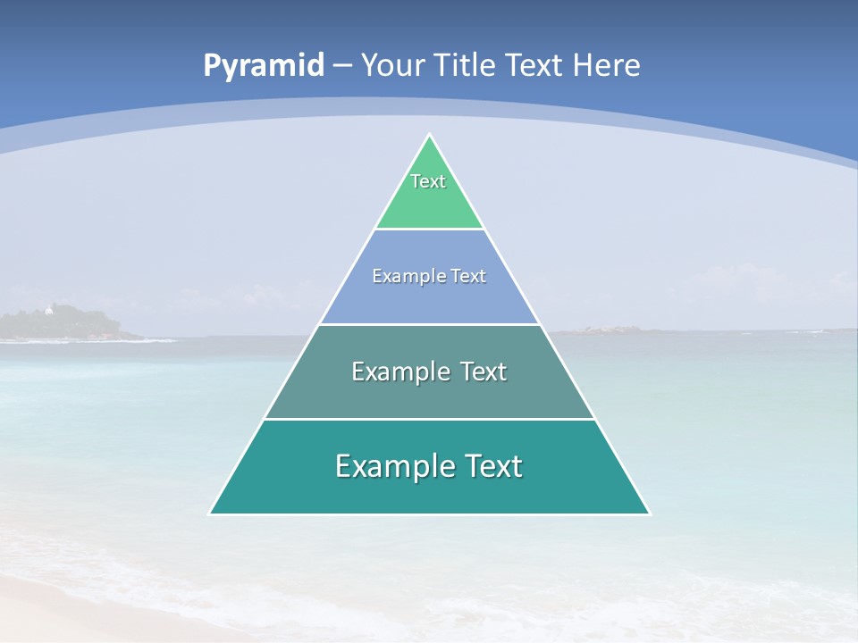 Beach Coast Mother PowerPoint Template