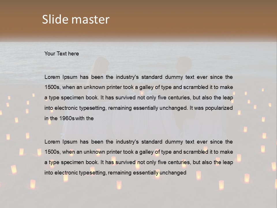 Senior Daughter Parent PowerPoint Template