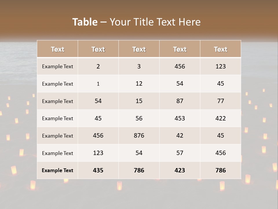 Senior Daughter Parent PowerPoint Template