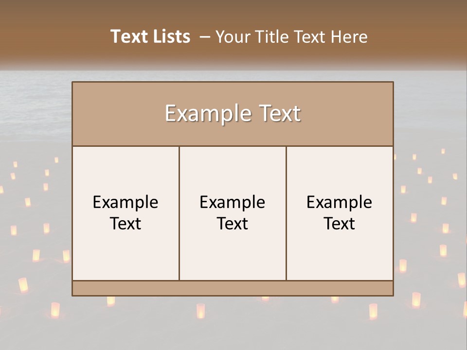 Senior Daughter Parent PowerPoint Template