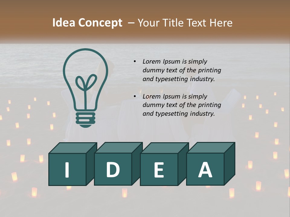 Senior Daughter Parent PowerPoint Template