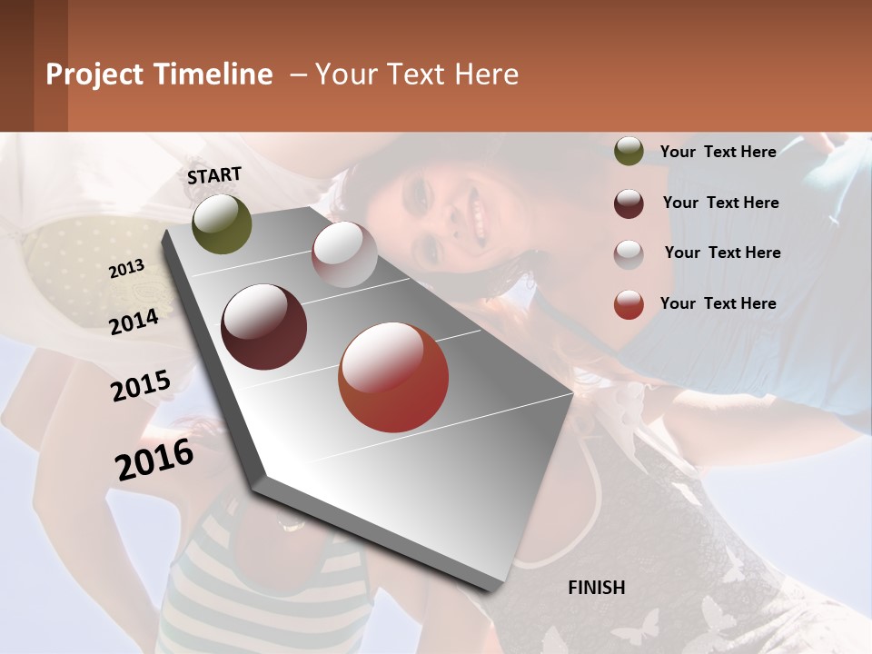 Wave Life Coastal PowerPoint Template