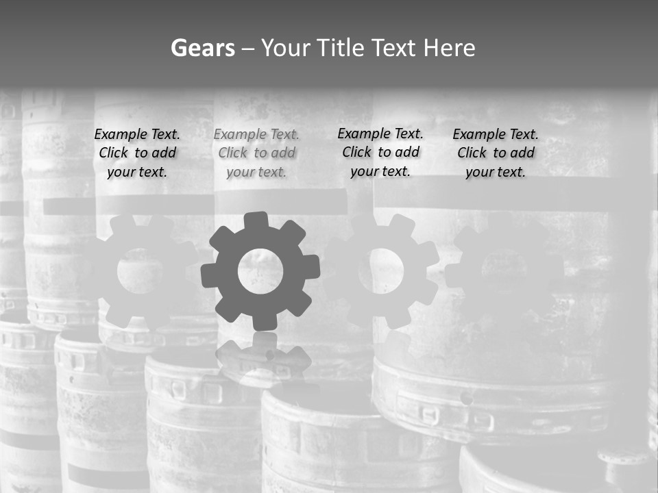 Beach Older Peaceful PowerPoint Template