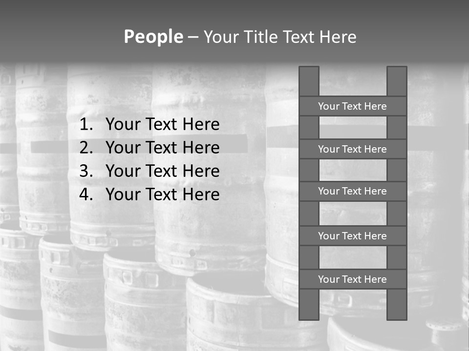 Beach Older Peaceful PowerPoint Template