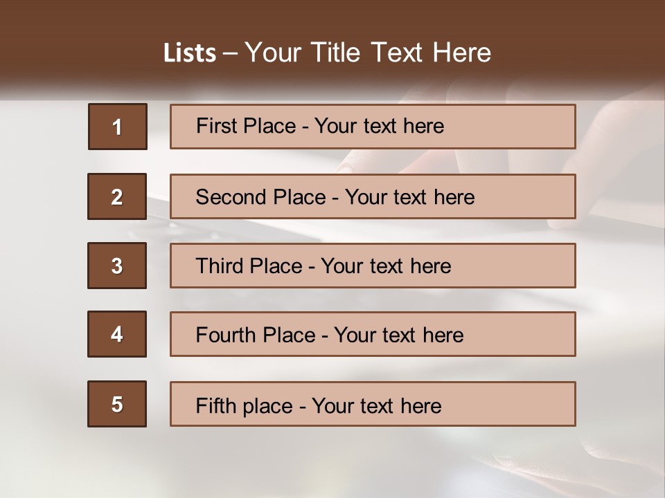 Lifestyle Parent White PowerPoint Template