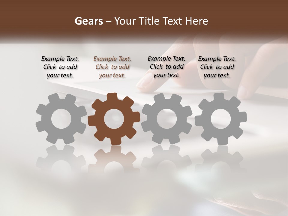 Lifestyle Parent White PowerPoint Template