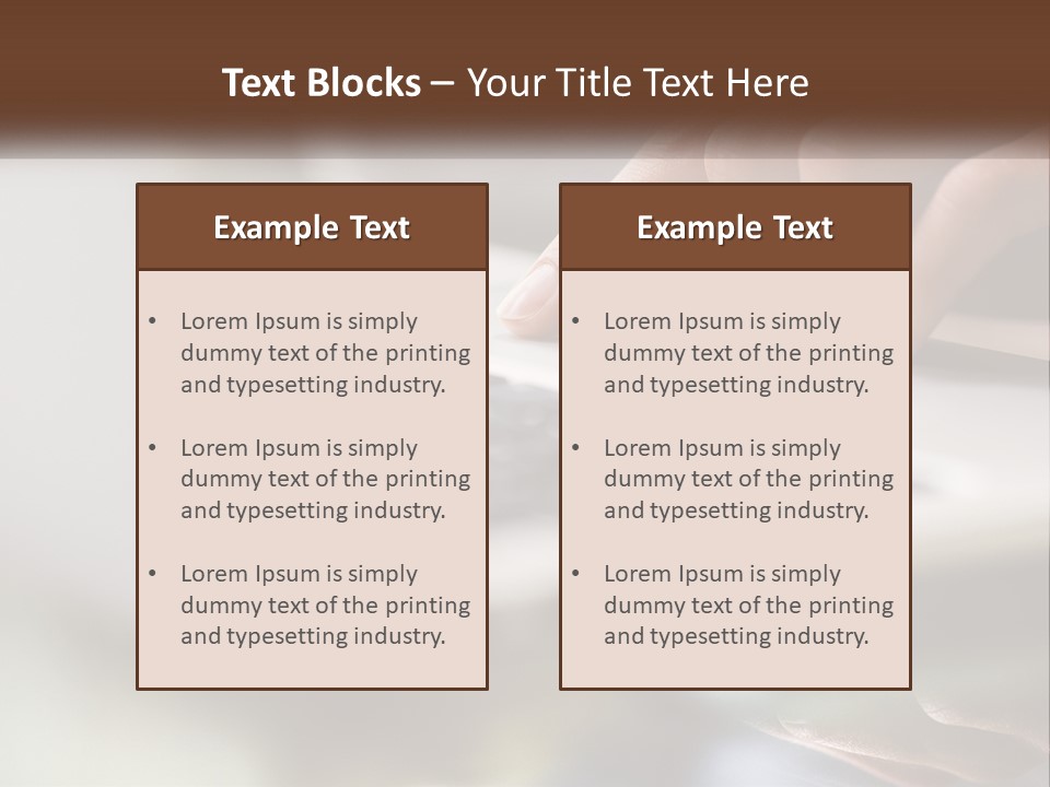 Lifestyle Parent White PowerPoint Template