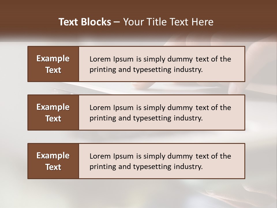 Lifestyle Parent White PowerPoint Template