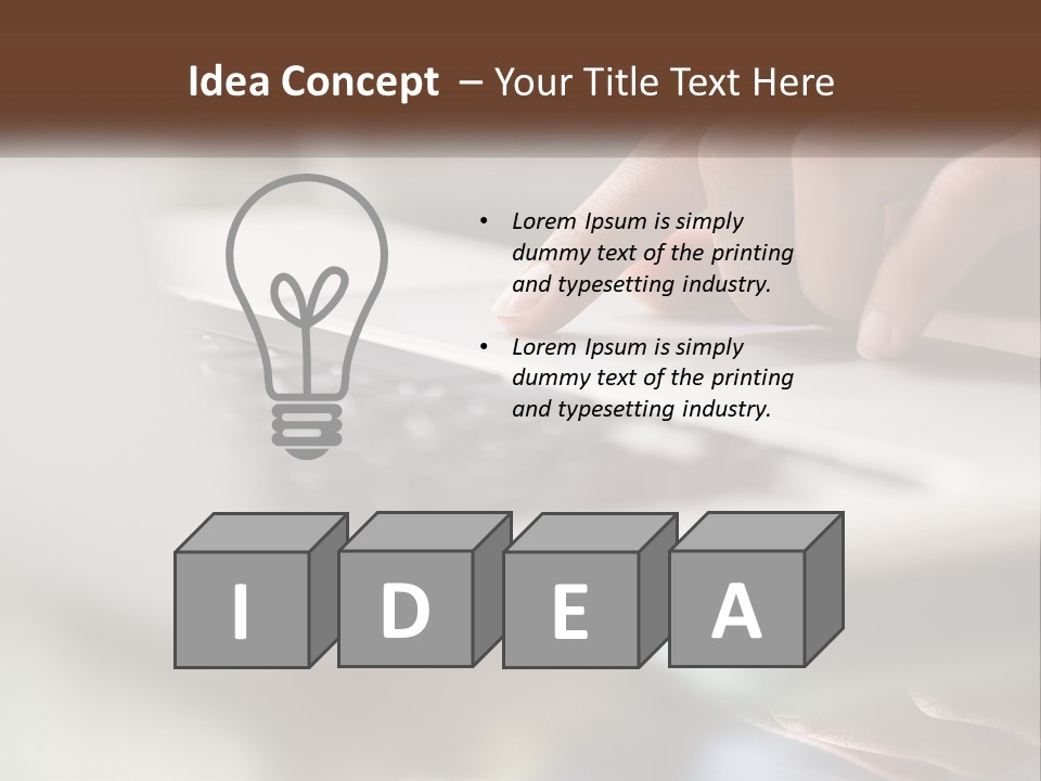 Lifestyle Parent White PowerPoint Template