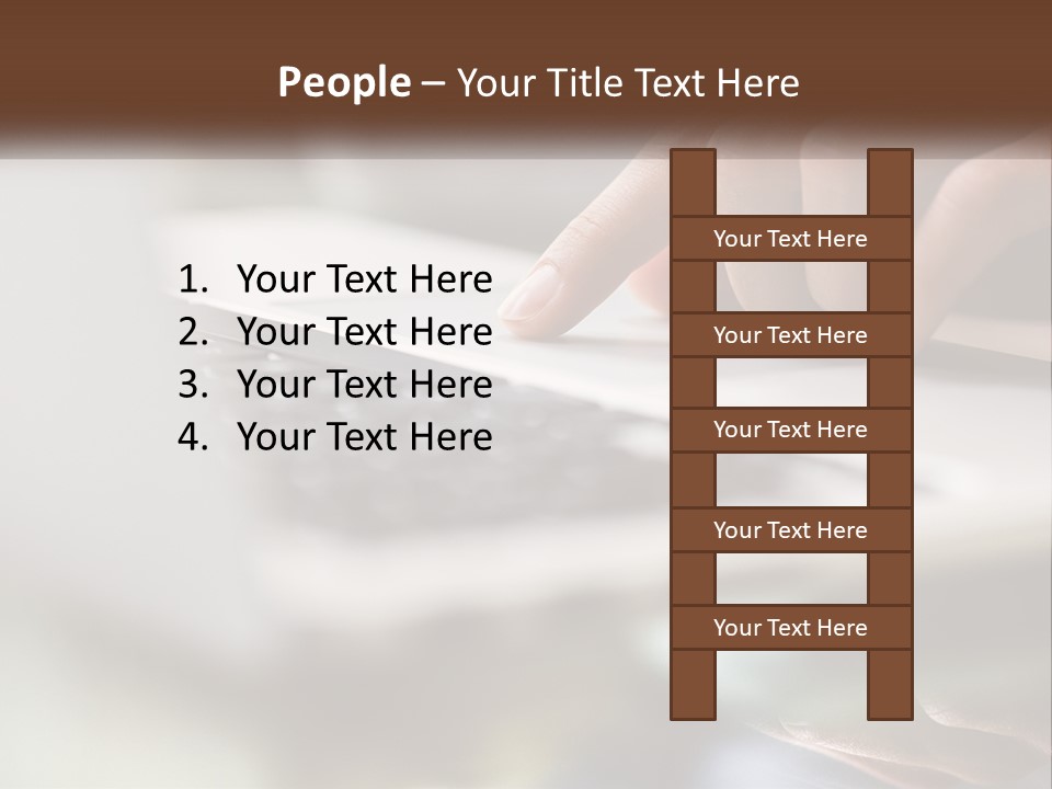 Lifestyle Parent White PowerPoint Template