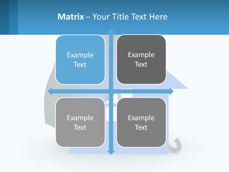 White Ocean Single PowerPoint Template