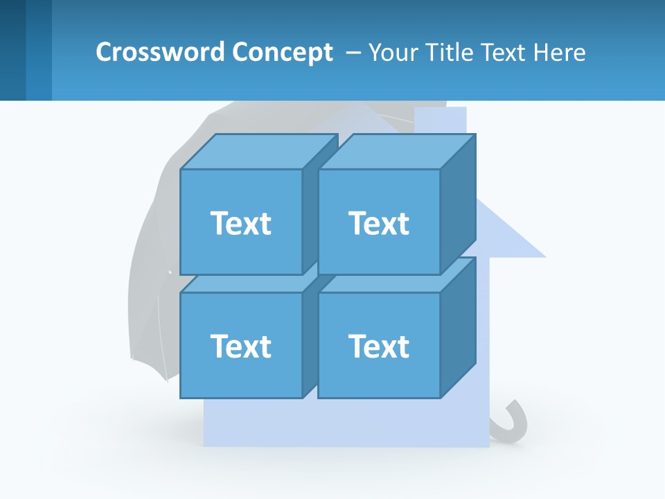 White Ocean Single PowerPoint Template