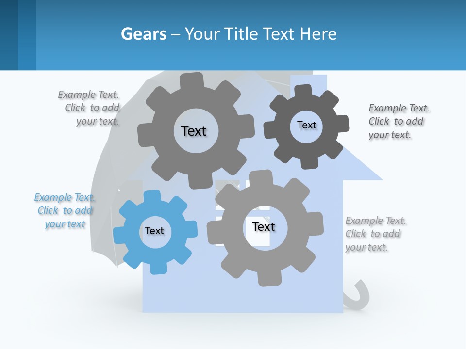 White Ocean Single PowerPoint Template