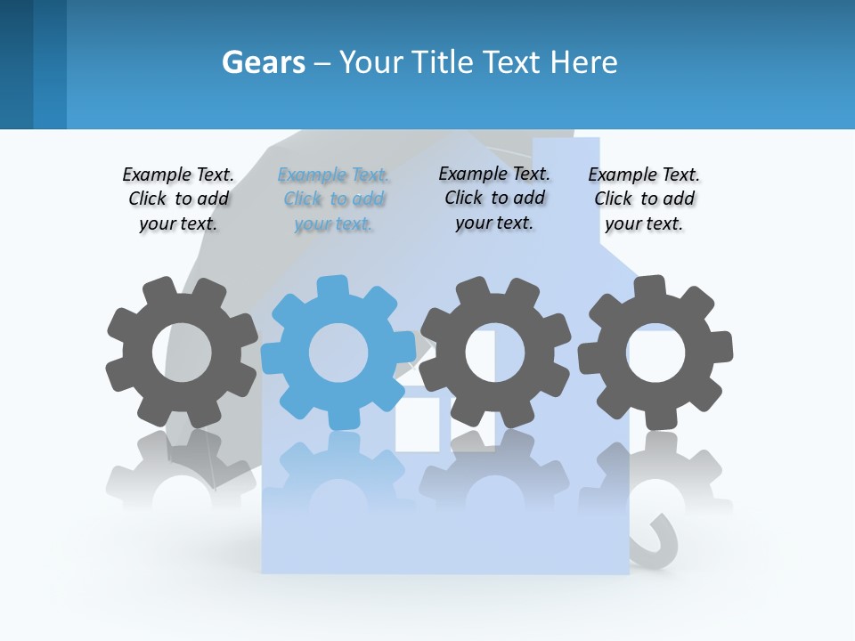 White Ocean Single PowerPoint Template