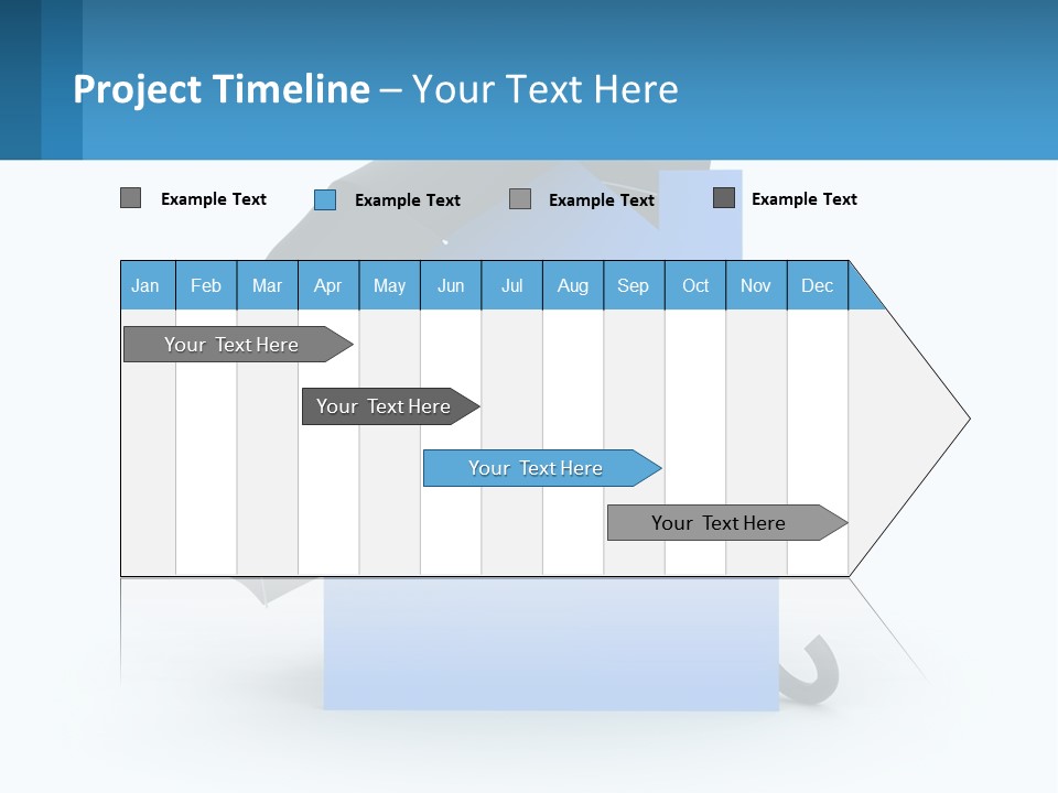 White Ocean Single PowerPoint Template