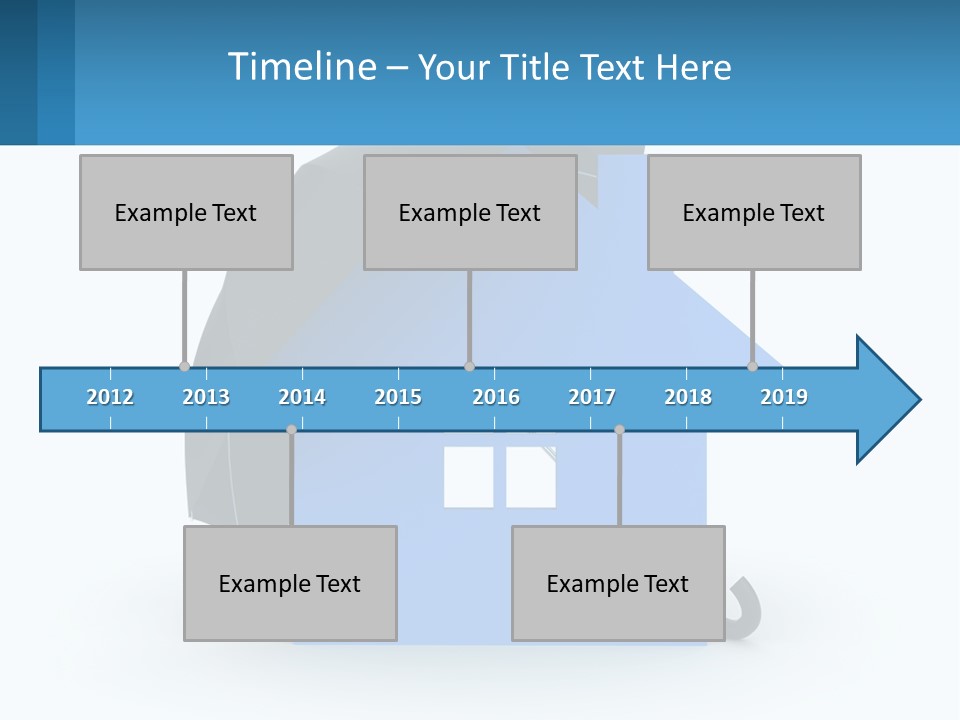 White Ocean Single PowerPoint Template