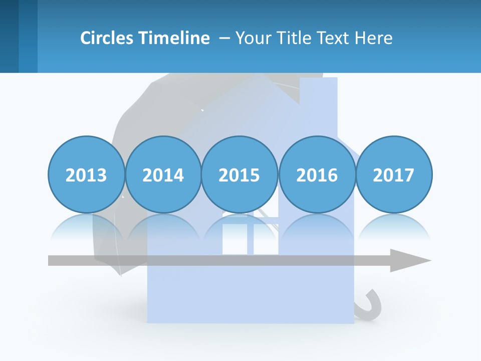 White Ocean Single PowerPoint Template