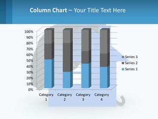 White Ocean Single PowerPoint Template