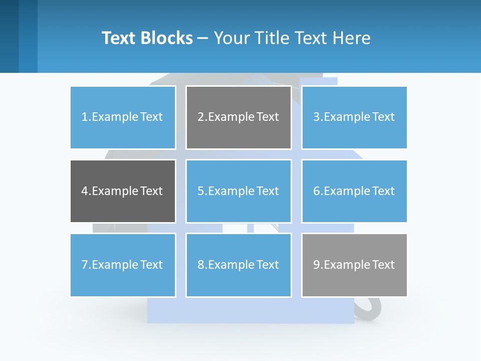 White Ocean Single PowerPoint Template