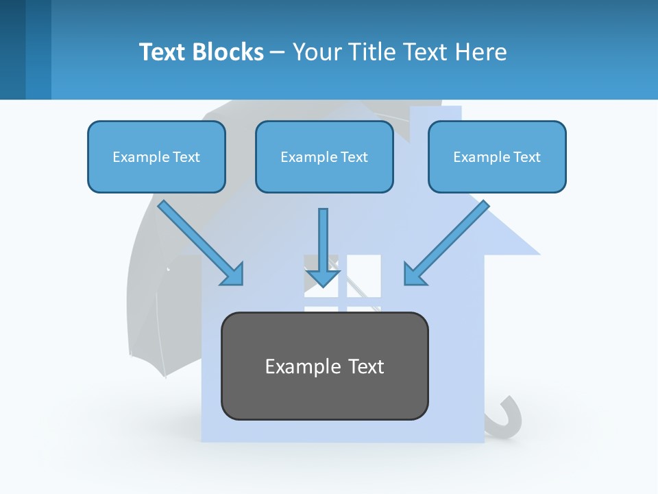 White Ocean Single PowerPoint Template