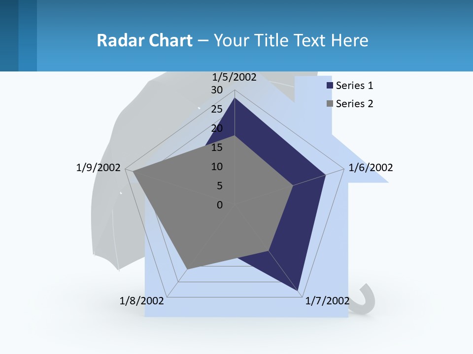 White Ocean Single PowerPoint Template