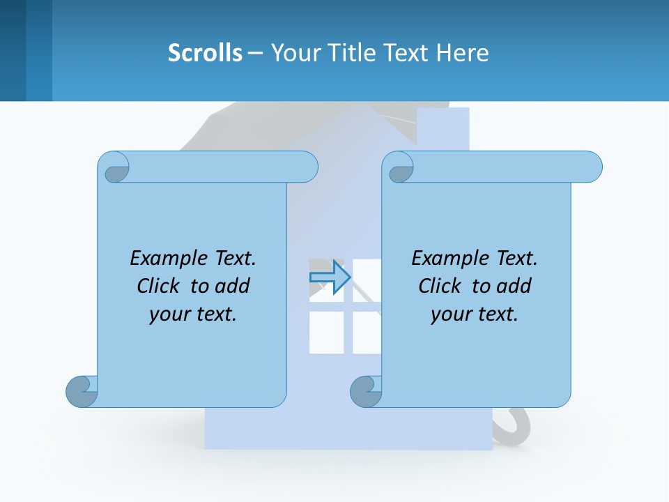 White Ocean Single PowerPoint Template