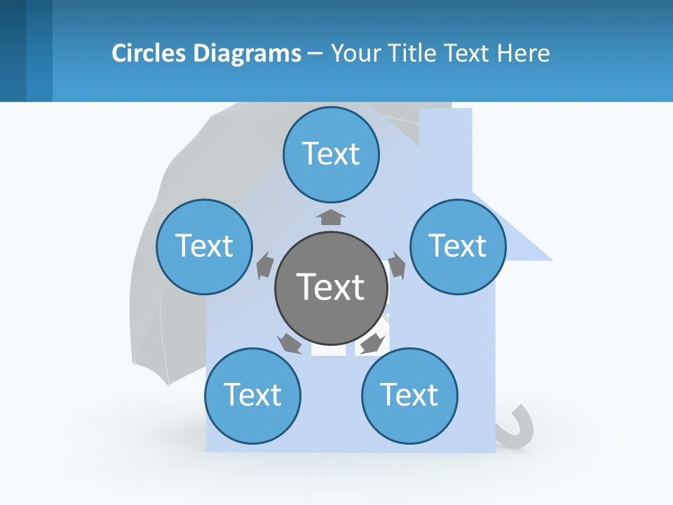 White Ocean Single PowerPoint Template