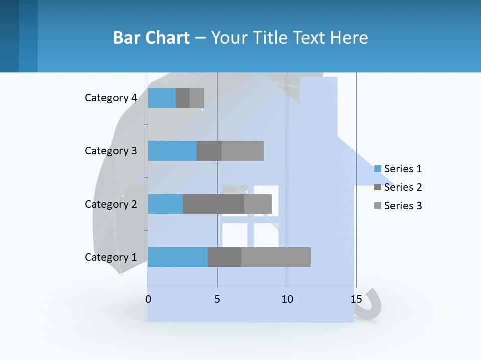 White Ocean Single PowerPoint Template