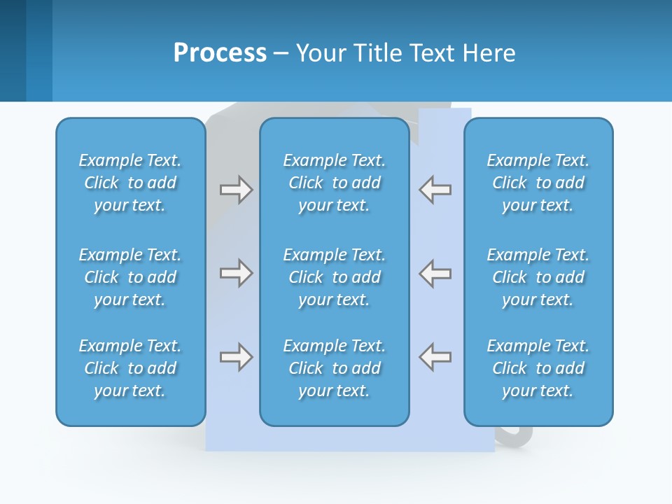 White Ocean Single PowerPoint Template