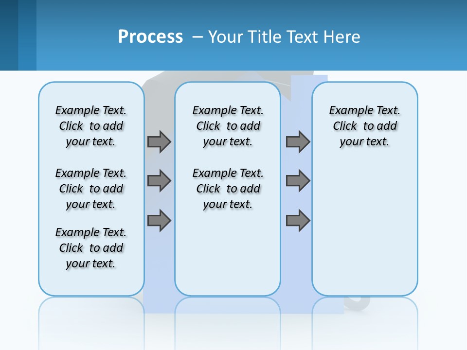 White Ocean Single PowerPoint Template