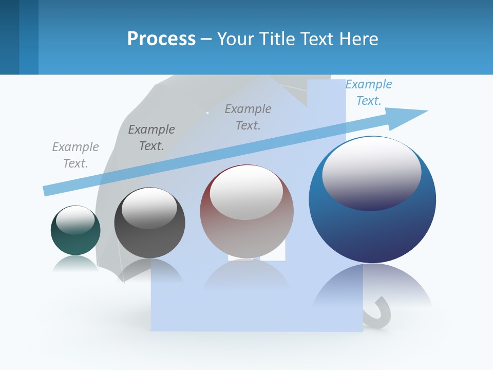 White Ocean Single PowerPoint Template