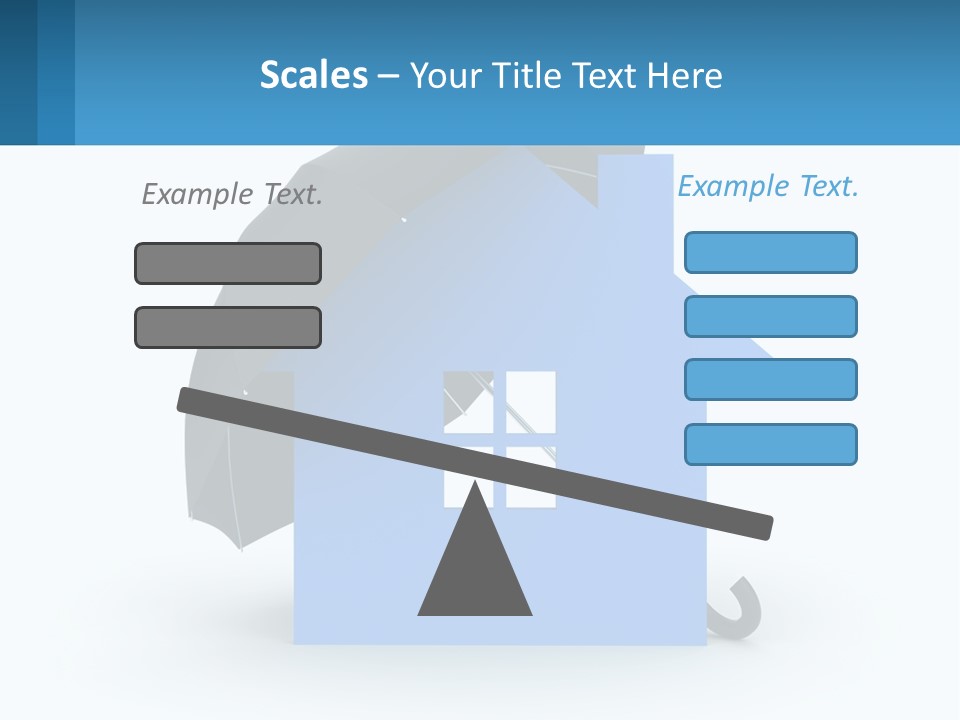 White Ocean Single PowerPoint Template