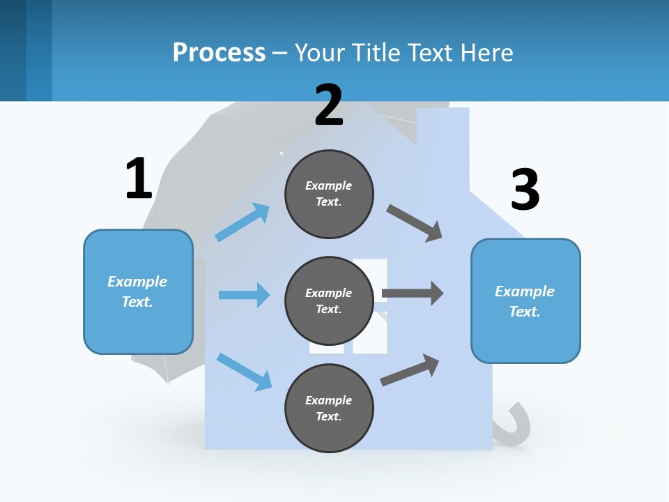White Ocean Single PowerPoint Template