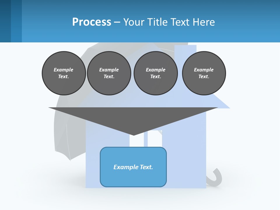 White Ocean Single PowerPoint Template