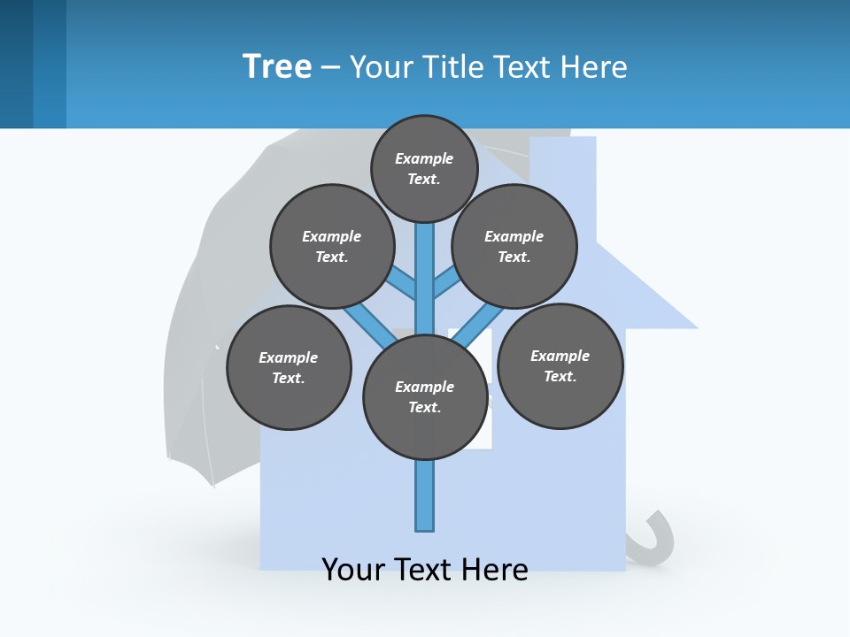 White Ocean Single PowerPoint Template