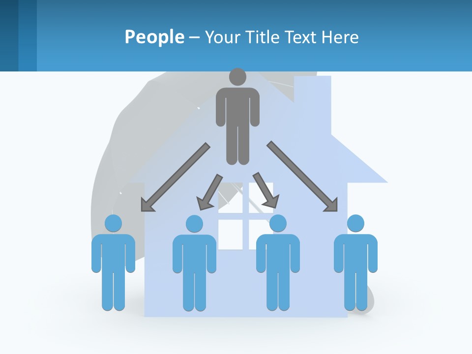 White Ocean Single PowerPoint Template