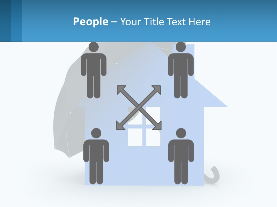 White Ocean Single PowerPoint Template