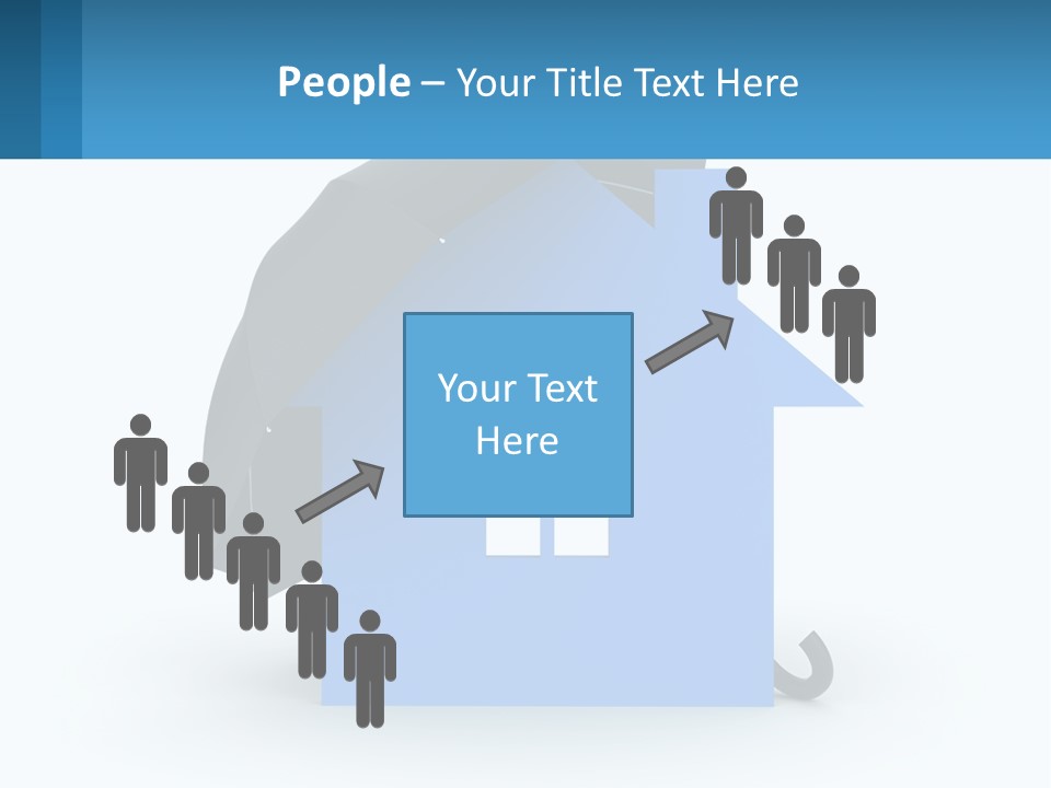 White Ocean Single PowerPoint Template