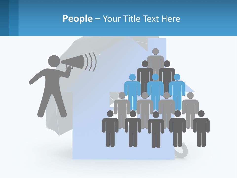 White Ocean Single PowerPoint Template