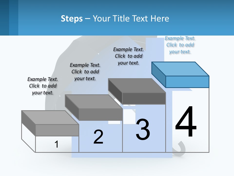 White Ocean Single PowerPoint Template