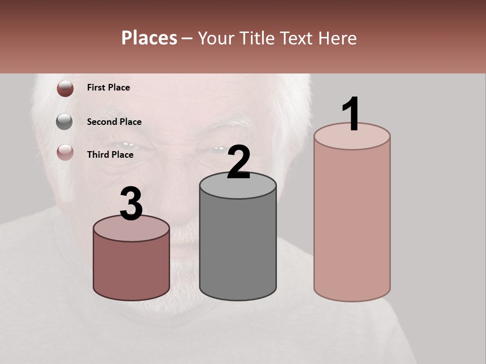 Coastal Caucasian Beach PowerPoint Template