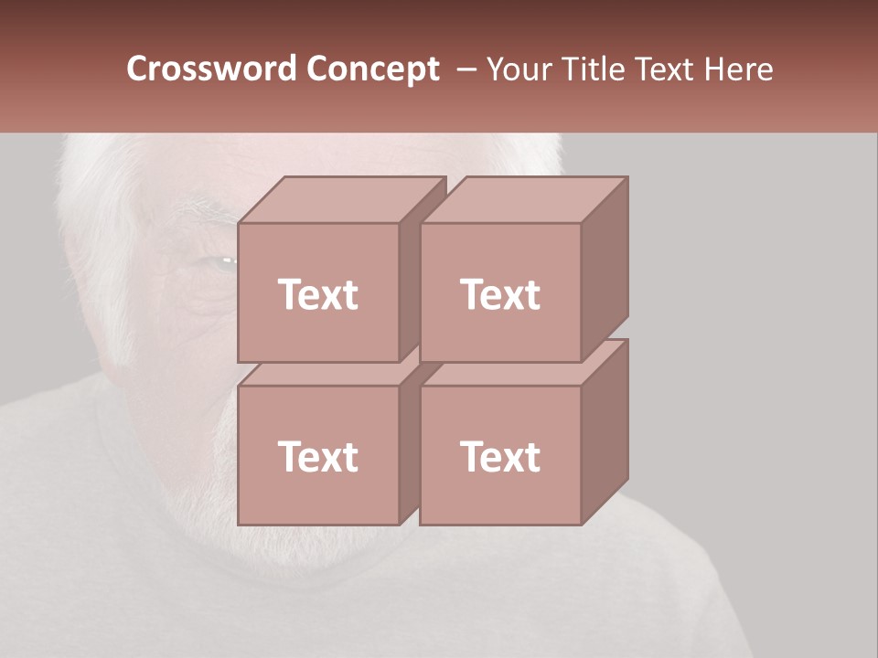 Coastal Caucasian Beach PowerPoint Template