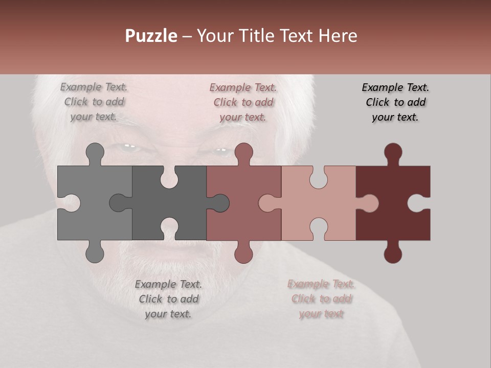 Coastal Caucasian Beach PowerPoint Template