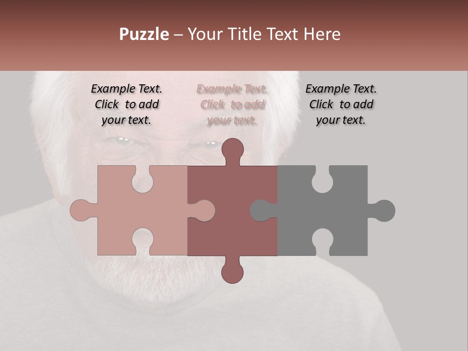 Coastal Caucasian Beach PowerPoint Template