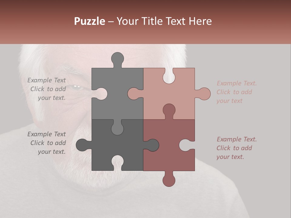 Coastal Caucasian Beach PowerPoint Template