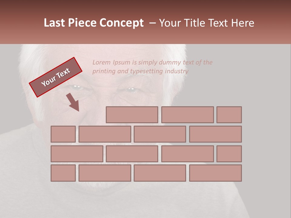 Coastal Caucasian Beach PowerPoint Template